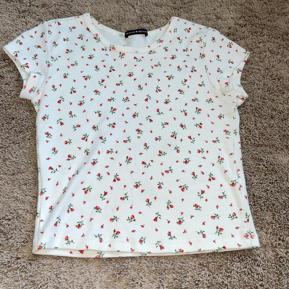 Brandy Melville Flower T-Shirt